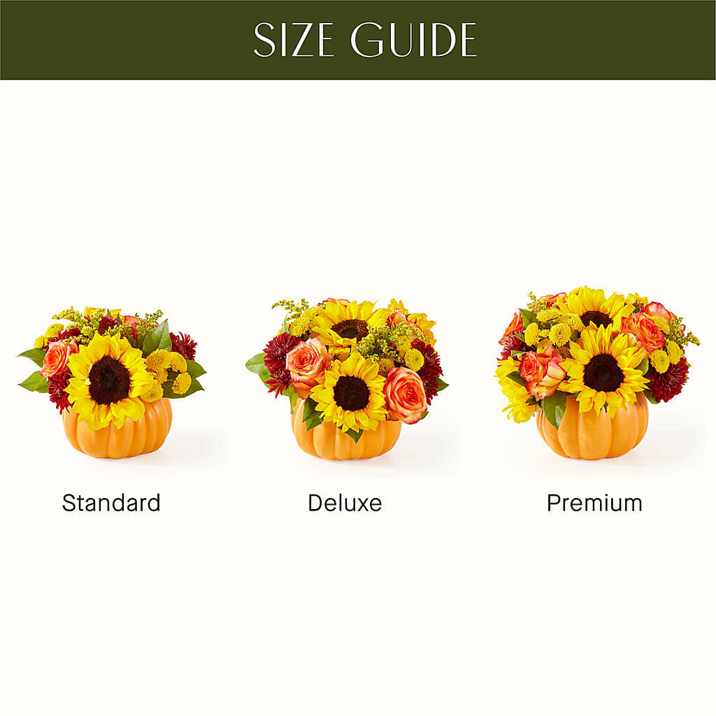 Golden Gourd Pumpkin Bouquet –  Park Lake Flowers, Mc Gregor TX