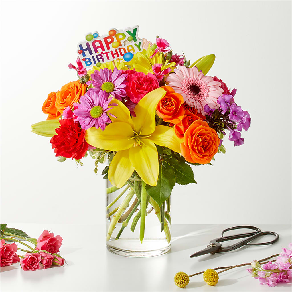 Cue the Confetti - A Florist Original –  Park Lake Flowers, Mc Gregor TX