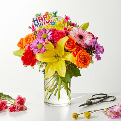 Cue the Confetti - A Florist Original –  Park Lake Flowers, Mc Gregor TX