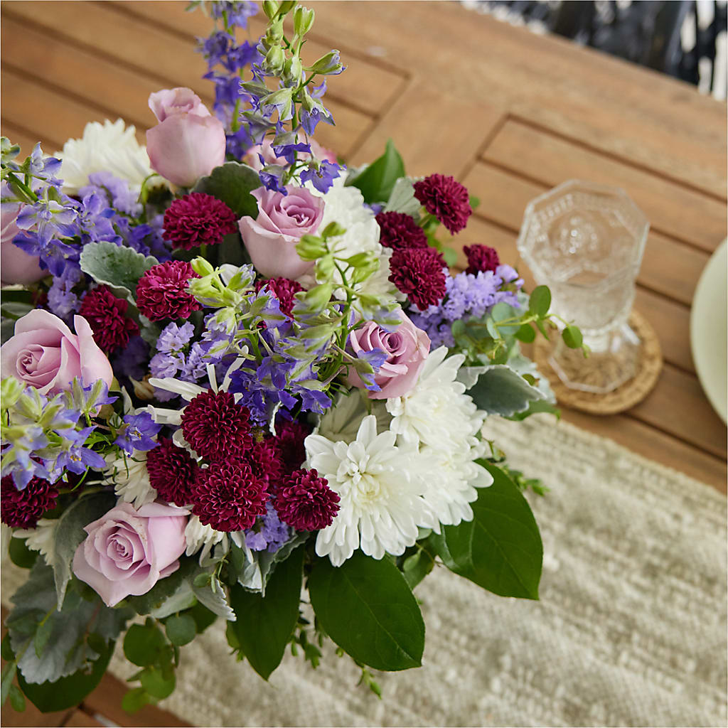 Violet Frost Bouquet –  Park Lake Flowers, Mc Gregor TX