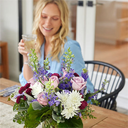 Violet Frost Bouquet –  Park Lake Flowers, Mc Gregor TX
