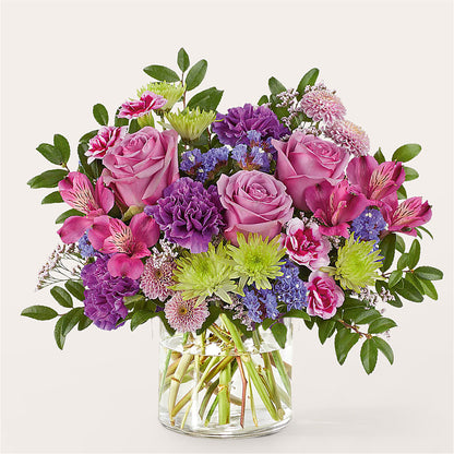 Glass Half Full Bouquet –  Park Lake Flowers, Mc Gregor TX