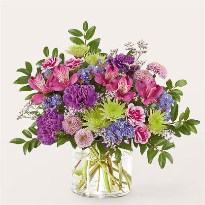 Glass Half Full Bouquet –  Park Lake Flowers, Mc Gregor TX