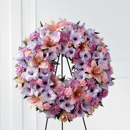 Beloved Friend Wreath –  Park Lake Flowers, Mc Gregor TX