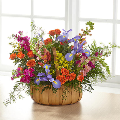 Garden of Life Basket –  Park Lake Flowers, Mc Gregor TX