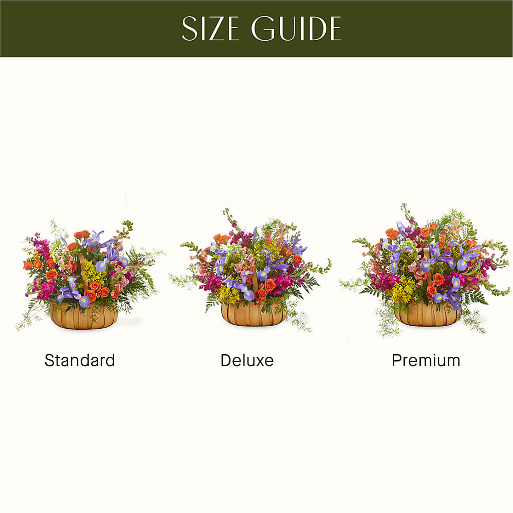 Garden of Life Basket –  Park Lake Flowers, Mc Gregor TX