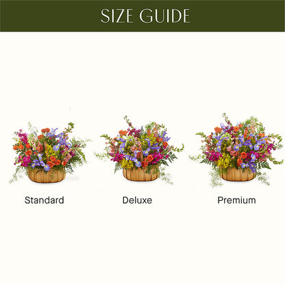 Garden of Life Basket –  Park Lake Flowers, Mc Gregor TX
