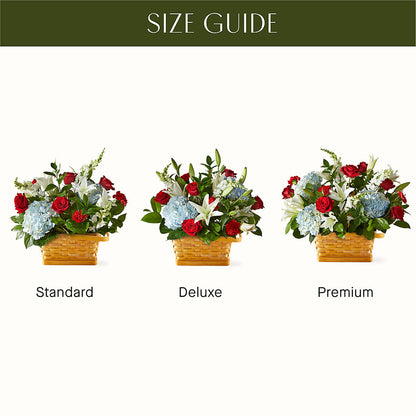 Greater Glory Basket –  Park Lake Flowers, Mc Gregor TX