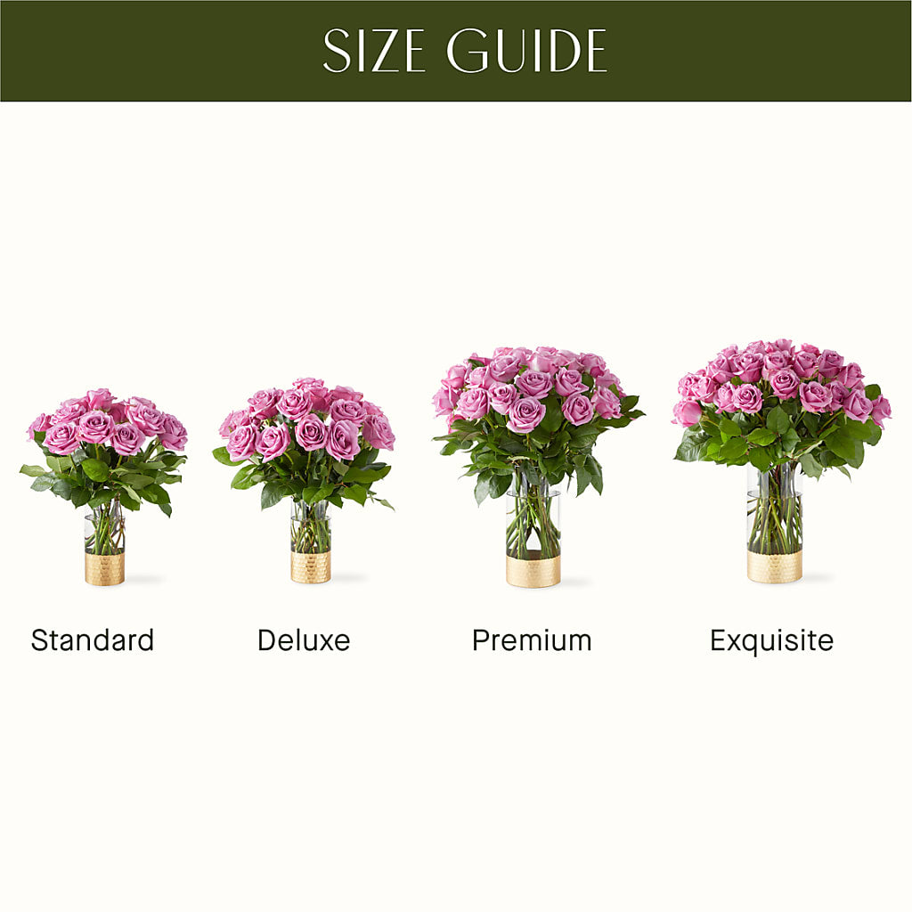Secret Admirer Lavender Rose Bouquet –  Park Lake Flowers, Mc Gregor TX