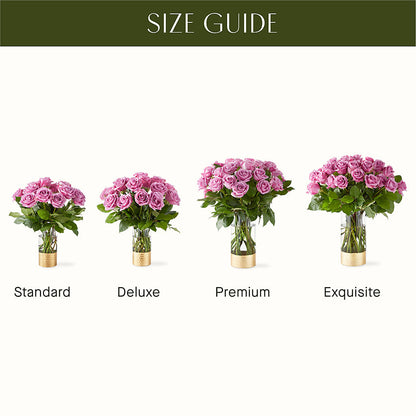 Secret Admirer Lavender Rose Bouquet –  Park Lake Flowers, Mc Gregor TX