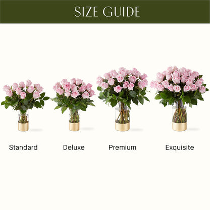 Picture Perfect Pink Rose Bouquet –  Park Lake Flowers, Mc Gregor TX