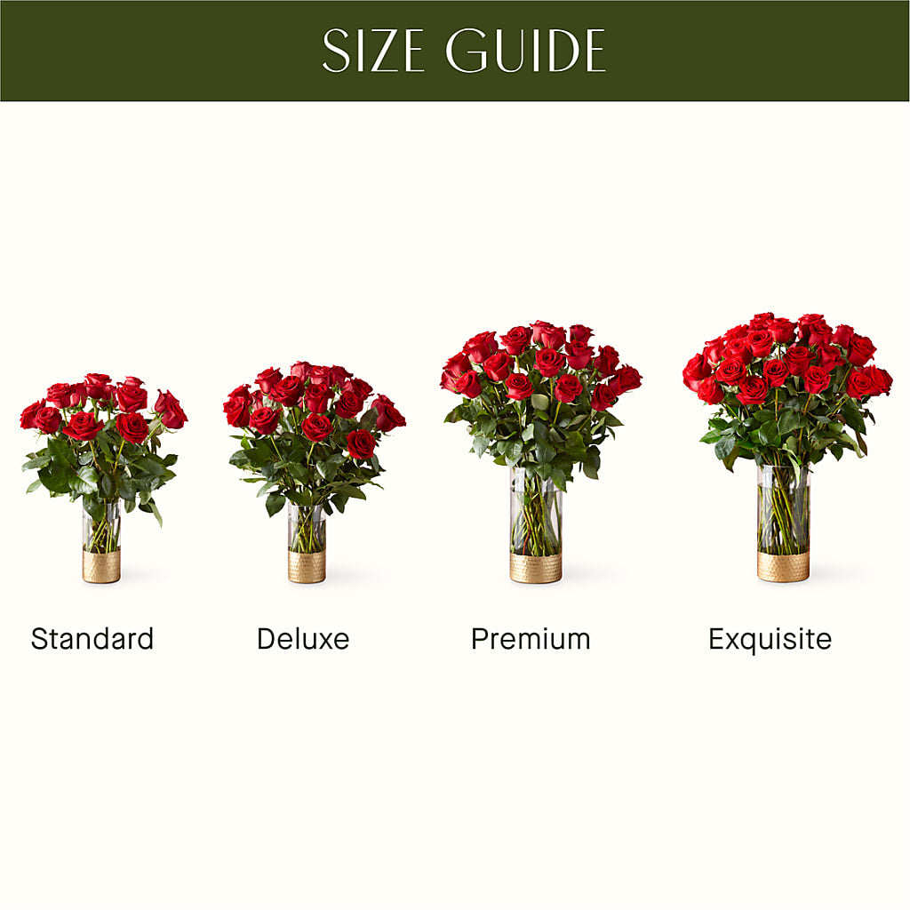 Classic Love Red Rose Bouquet –  Park Lake Flowers, Mc Gregor TX