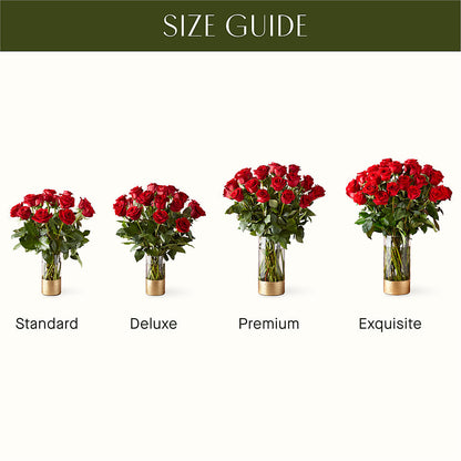 Classic Love Red Rose Bouquet –  Park Lake Flowers, Mc Gregor TX