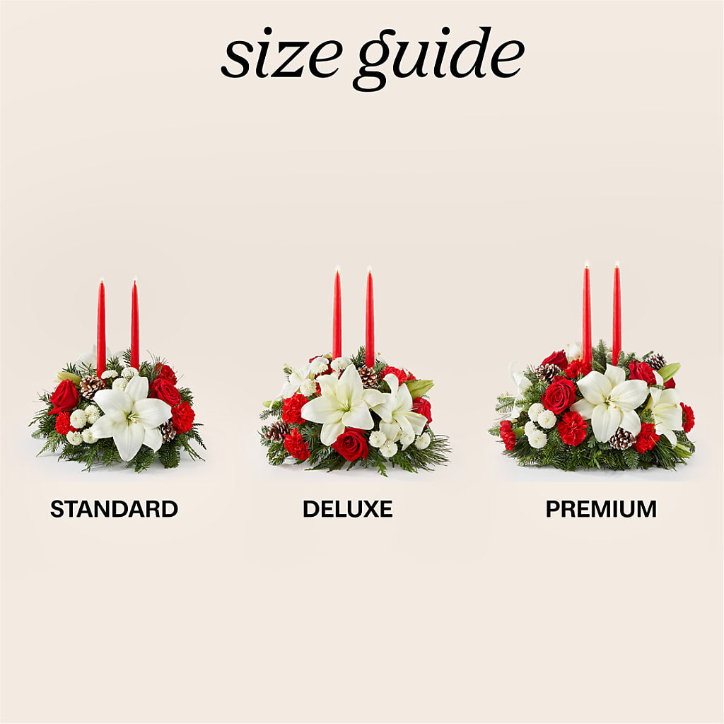 Seasonal Festivities Centerpiece –  Park Lake Flowers, Mc Gregor TX