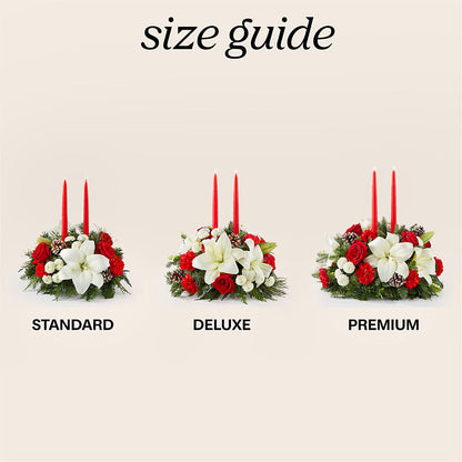 Seasonal Festivities Centerpiece –  Park Lake Flowers, Mc Gregor TX