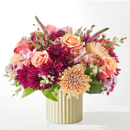 Berry Cobbler Bouquet with Ivory Vase –  Park Lake Flowers, Mc Gregor TX