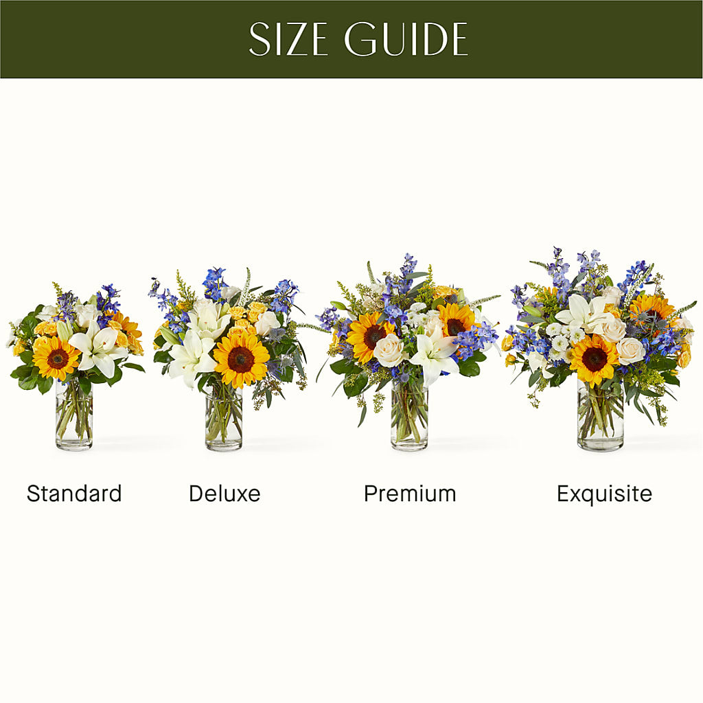 Wonderfully Sunny Bouquet –  Park Lake Flowers, Mc Gregor TX