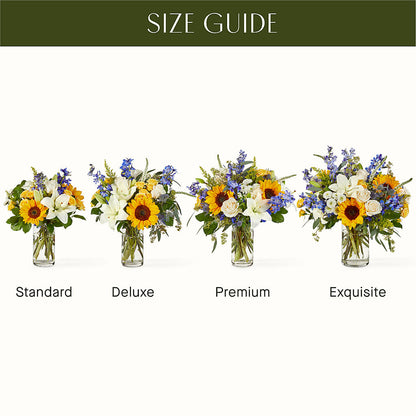 Wonderfully Sunny Bouquet –  Park Lake Flowers, Mc Gregor TX