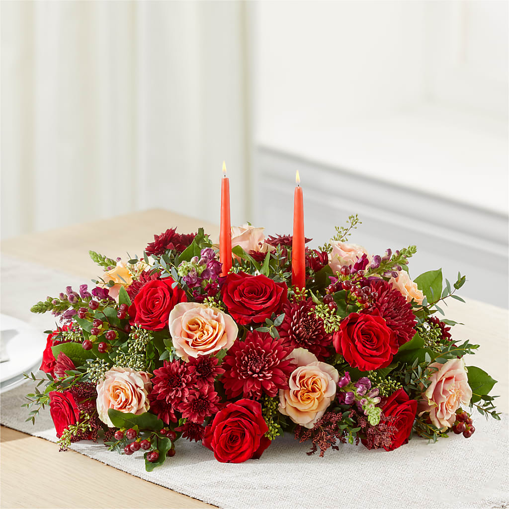 Most Thankful Centerpiece –  Park Lake Flowers, Mc Gregor TX