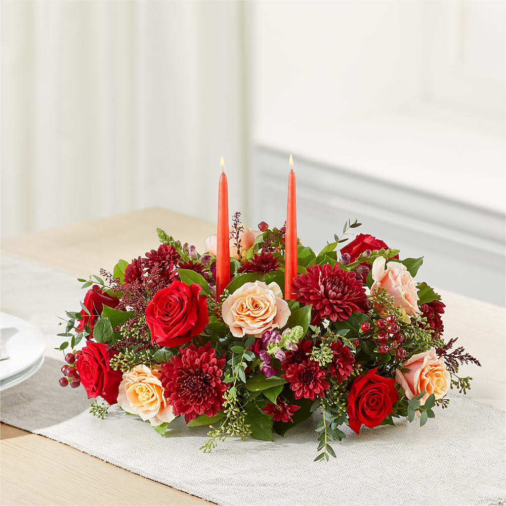 Most Thankful Centerpiece –  Park Lake Flowers, Mc Gregor TX