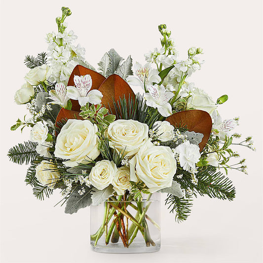 Fresh Snowfall Bouquet –  Park Lake Flowers, Mc Gregor TX