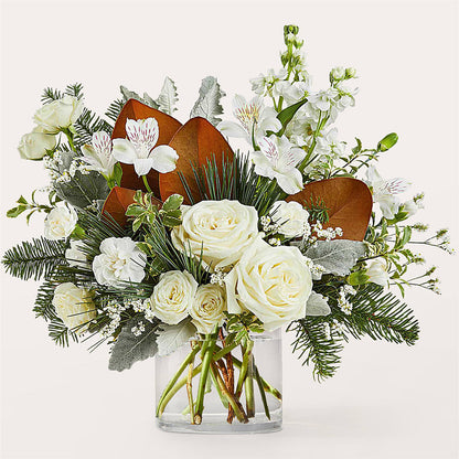 Fresh Snowfall Bouquet –  Park Lake Flowers, Mc Gregor TX